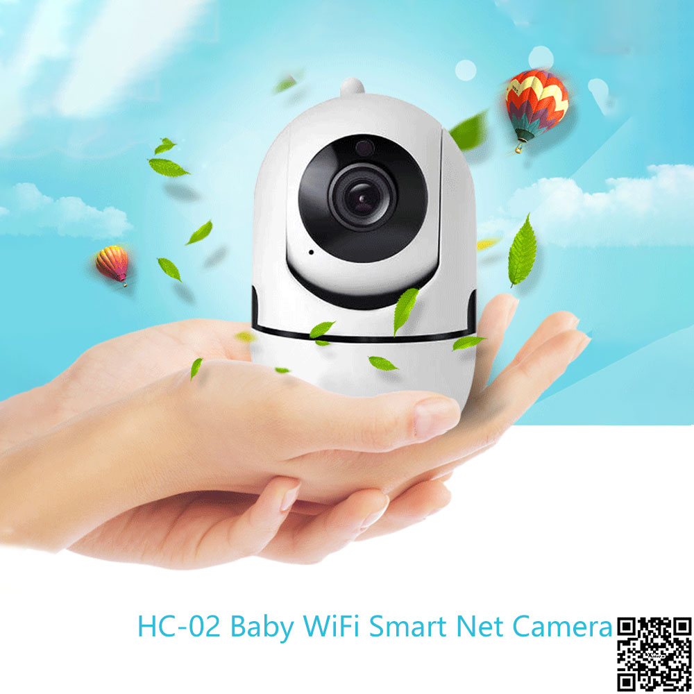 Безжична въртяща камера бебефон WiFi smart net camera,mini2