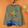 Children's blouse for boys from 4 to 12 years,1 colors,1395
