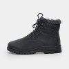 Men's boots, size 46 to 49, black, warm, fleece, strong and durable, 4646