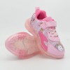 Детски светещи обувки, модел на еднорог с мигащи светещи подметки, сладко розово, от 25 до 30,4275