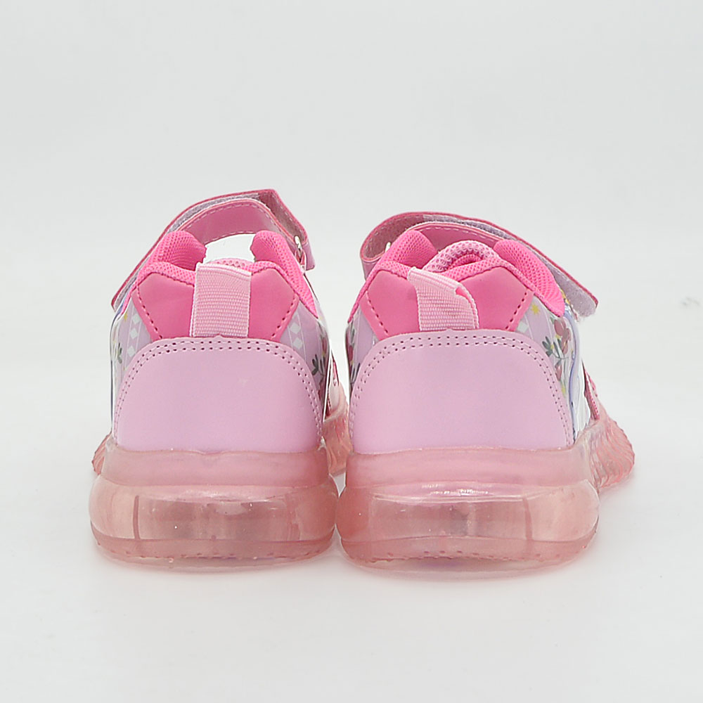 Children's light shoes, Unicorn pattern with flashing light-up soles, Cute pink, from 25 to 30,4275