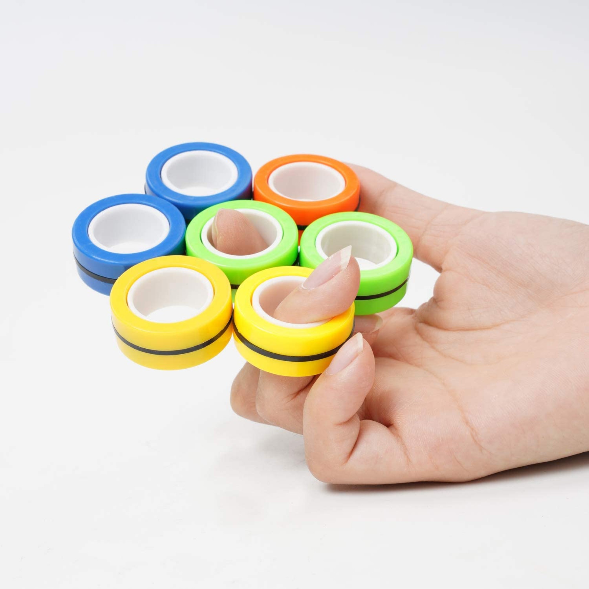 Rings Fidget Toy Set, Idea ADHD Fidget Toys, Adult Fidget