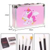 145pcs double layer Kids Gift Painting Coloring Pencil Kit Stationery Markers Art Supplies Sets With Aluminum Box,4069