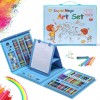 208pcs Students Watercolor Pen Painting Set Gift Box Brush Crayon Kindergarten Gift Primary School Student Art Supplies,00230