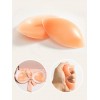 Women's Thickened Transparent Silicone Nipple Covers For Small Breasts With Push Up Effect